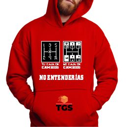 Buzo con capota - Mi caja de cambios